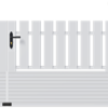 Portail PVC CA 10 cyclo