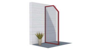 Séparatif de balcon pan coupé