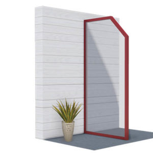 Séparatif de balcon pan coupé