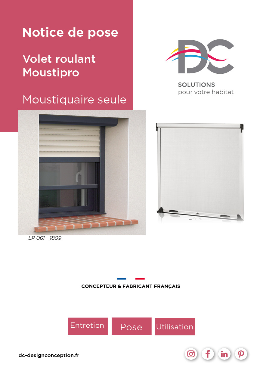 Notice de pose - Moustipro