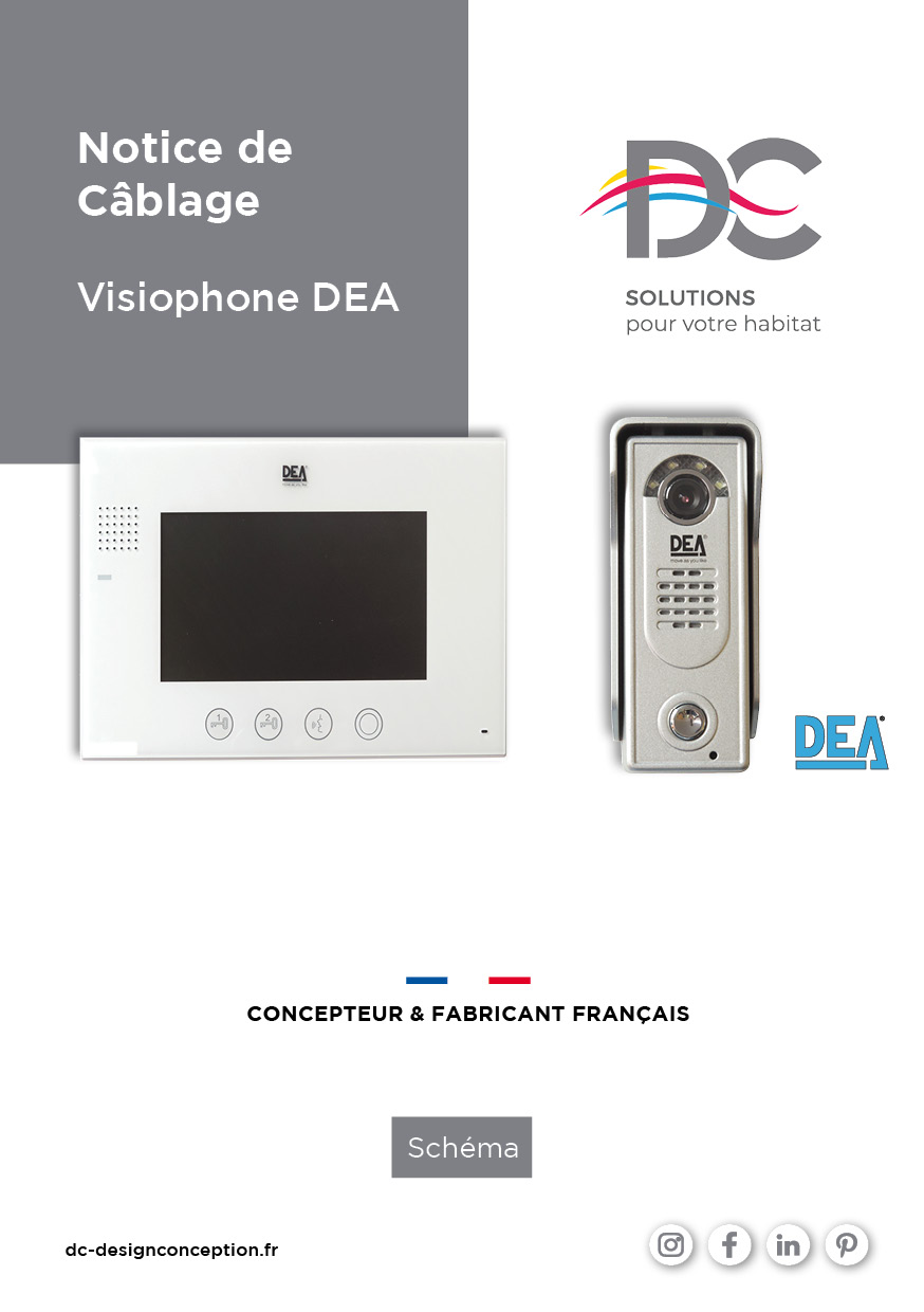 Notice branchement visiophone DEA